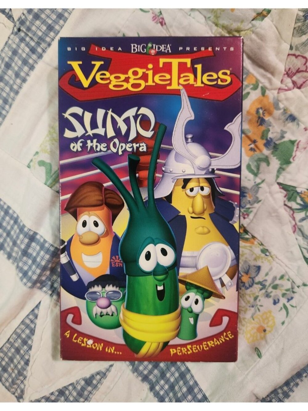 VeggieTales Sumo of the Opera VHS Tape
